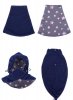 MijaCulture - Maternity Warm Fleece Hoodie / Jacket / Sweatshirt / for Baby Carriers 4047/M51 Dark Blue